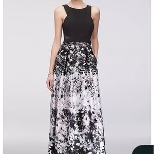 Xscape Black Sleeveless Dress